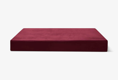 7" Pillow Top Orthopedic Dog Bed for Large and Extra Large Breed Dogs (Sleek Edition) (Giant (60 X 48 X 7), Burgundy)