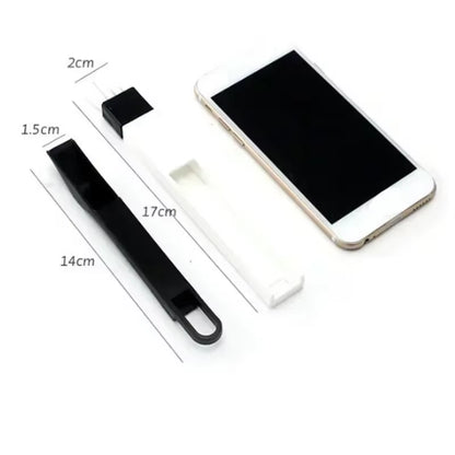 CleanSweep Polished Window Track & Keyboard Brush – Nook & Cranny Dust Shovel for Effortless Cleaning