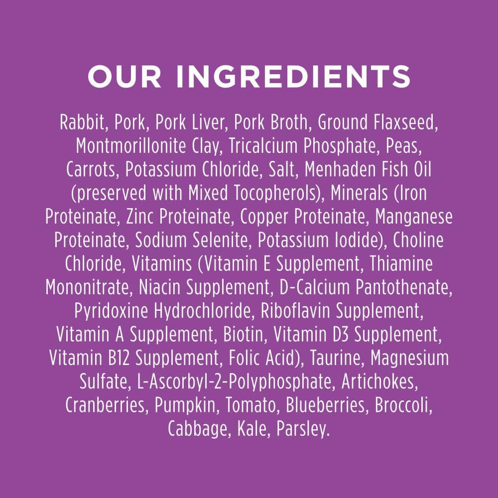 Grain Free Wet Cat Food Pate, Original Recipe Natural Canned Cat Food