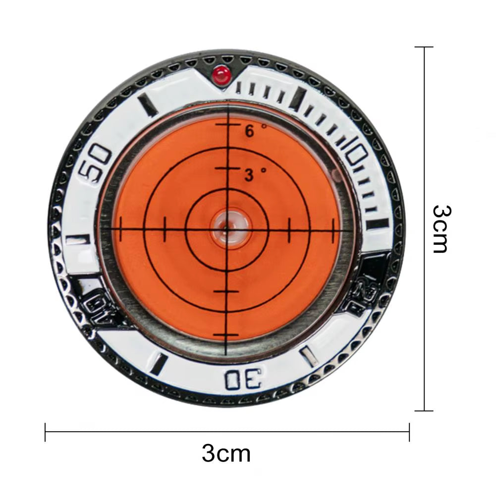 Golf Ball Markers Golf Green Reader with High Precision Reading Aid for Accurate Green Slope Measurement Golf Accessories
