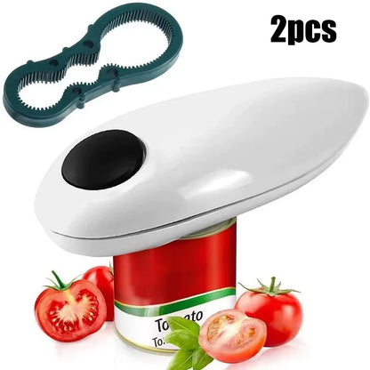 The One-Touch Electric Can Opener – Effortless Kitchen Convenience