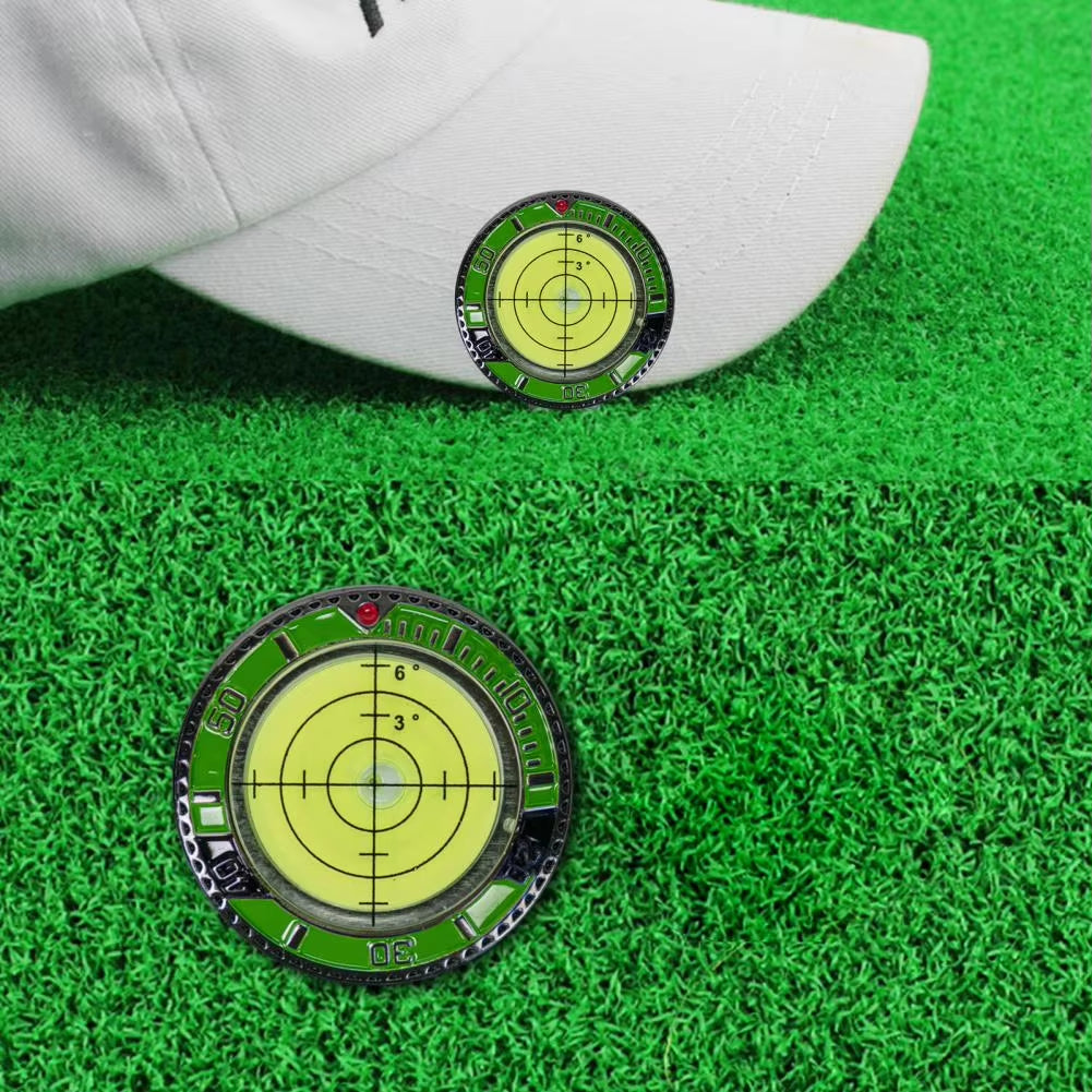 Golf Ball Markers Golf Green Reader with High Precision Reading Aid for Accurate Green Slope Measurement Golf Accessories