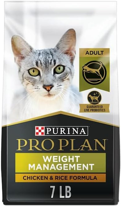 Weight Management, High Protein Adult Dry Cat Food & Wet Cat Food