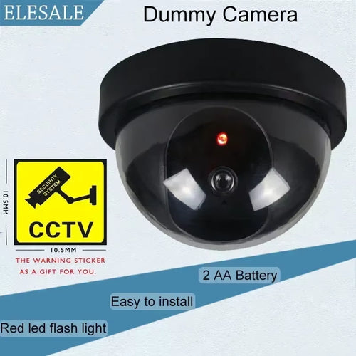 SecureView™ Dome Dummy Camera – Look Protected, Stay Deterrent, Spend Less