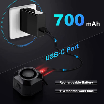Ultimate Bike Guard™ – Wireless Vibration Alarm with Remote & USB Charging