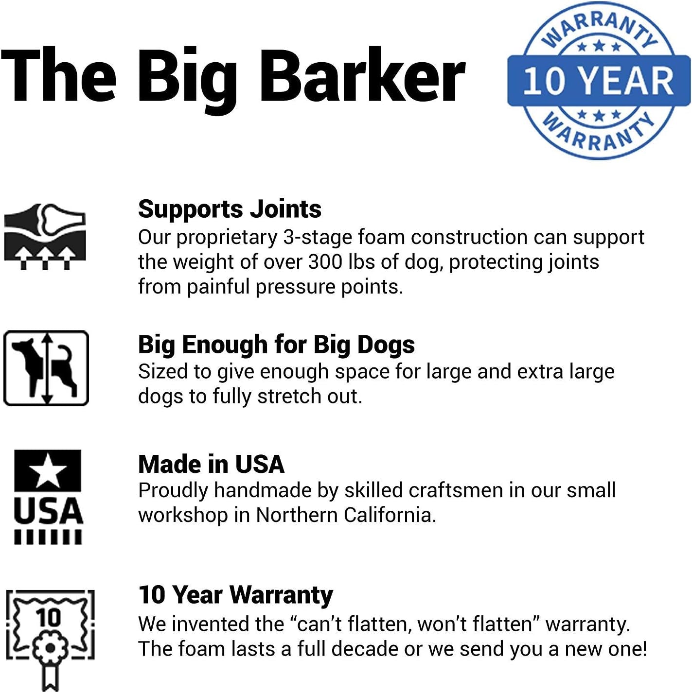 7" Pillow Top Orthopedic Dog Bed for Large and Extra Large Breed Dogs (Sleek Edition) (Giant (60 X 48 X 7), Burgundy)